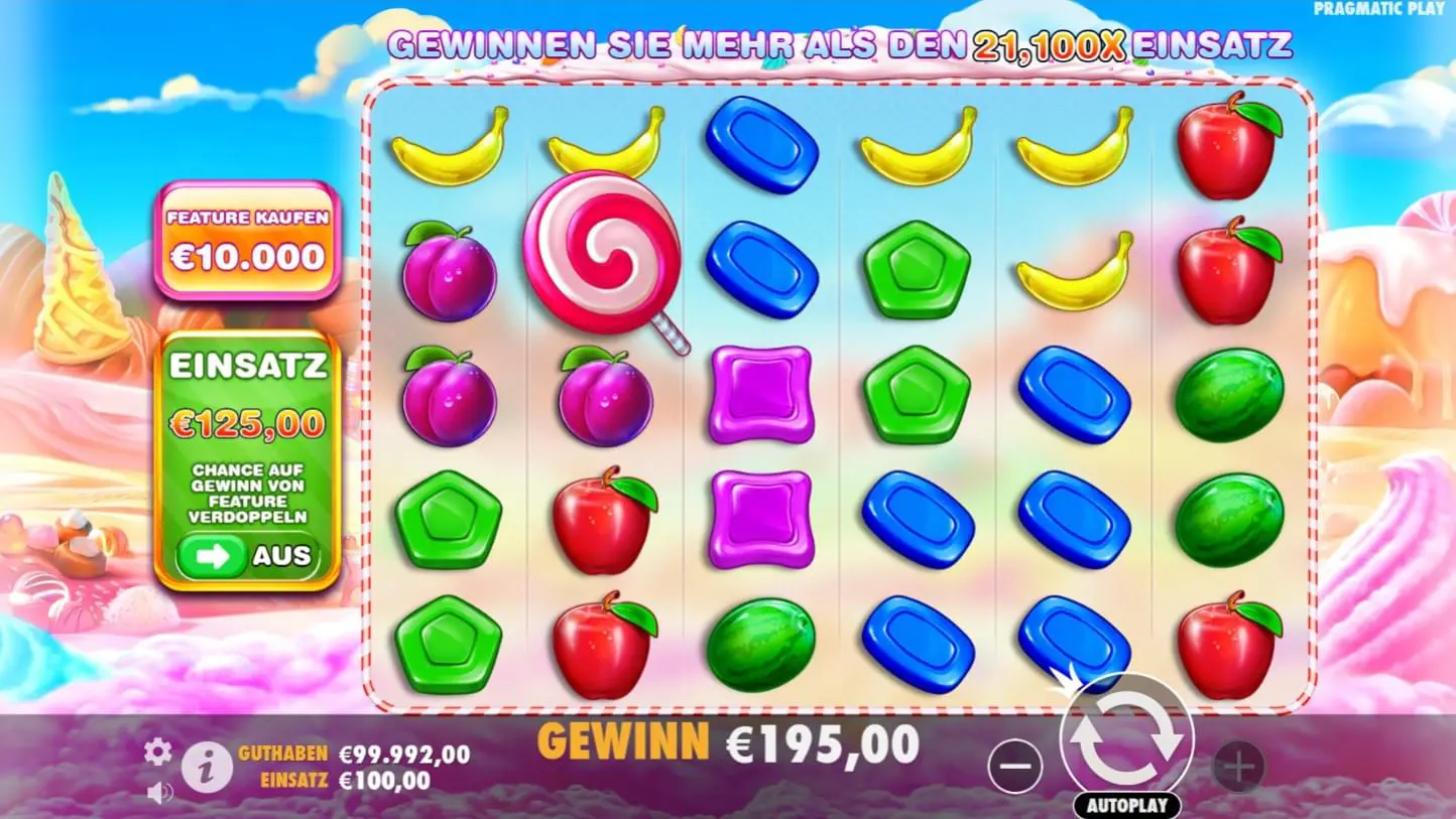 spielt Sweet Bonanza